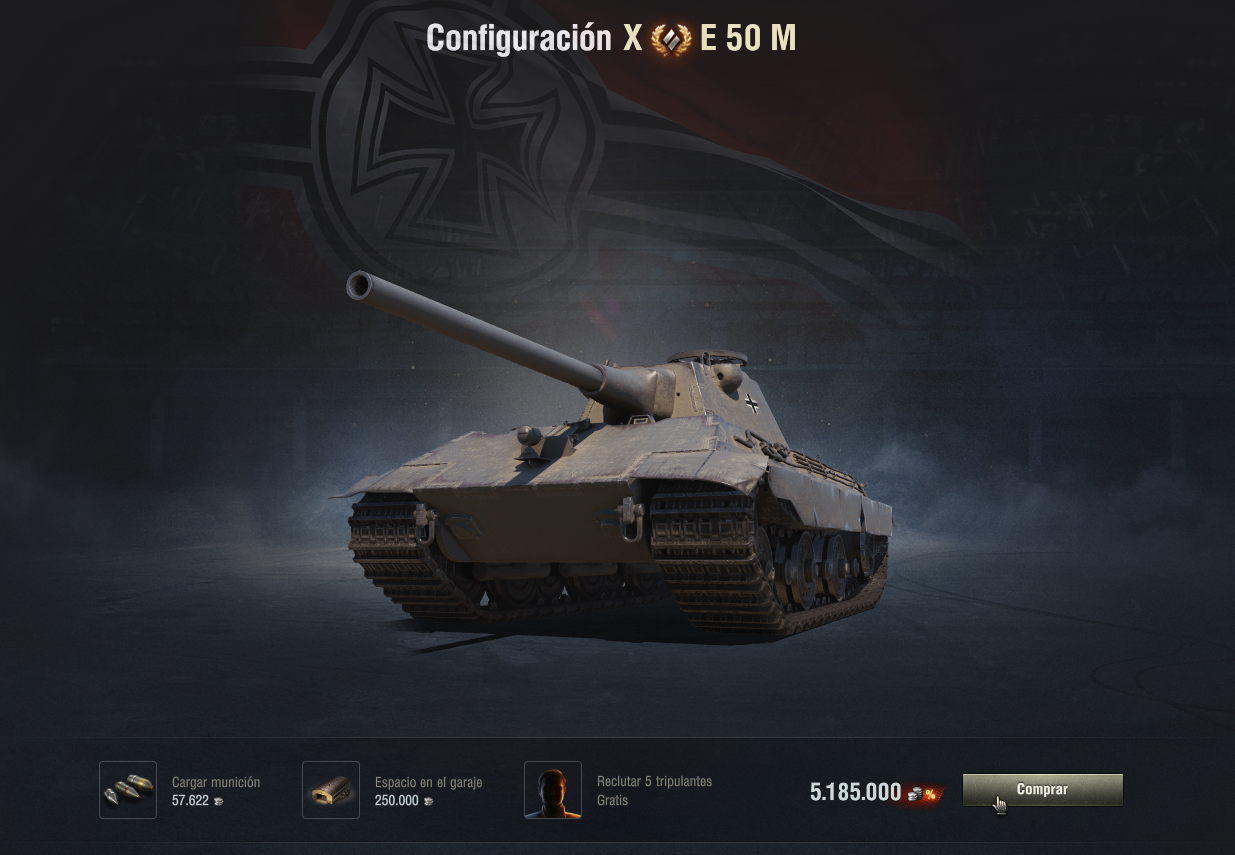 Este mes en WoT: Julio 2024 Redraven_51º_Tier_X_Medio_Aleman_E_50_M